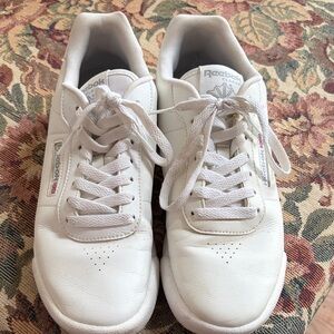Reebok Classic Princess White Leather Sneakers